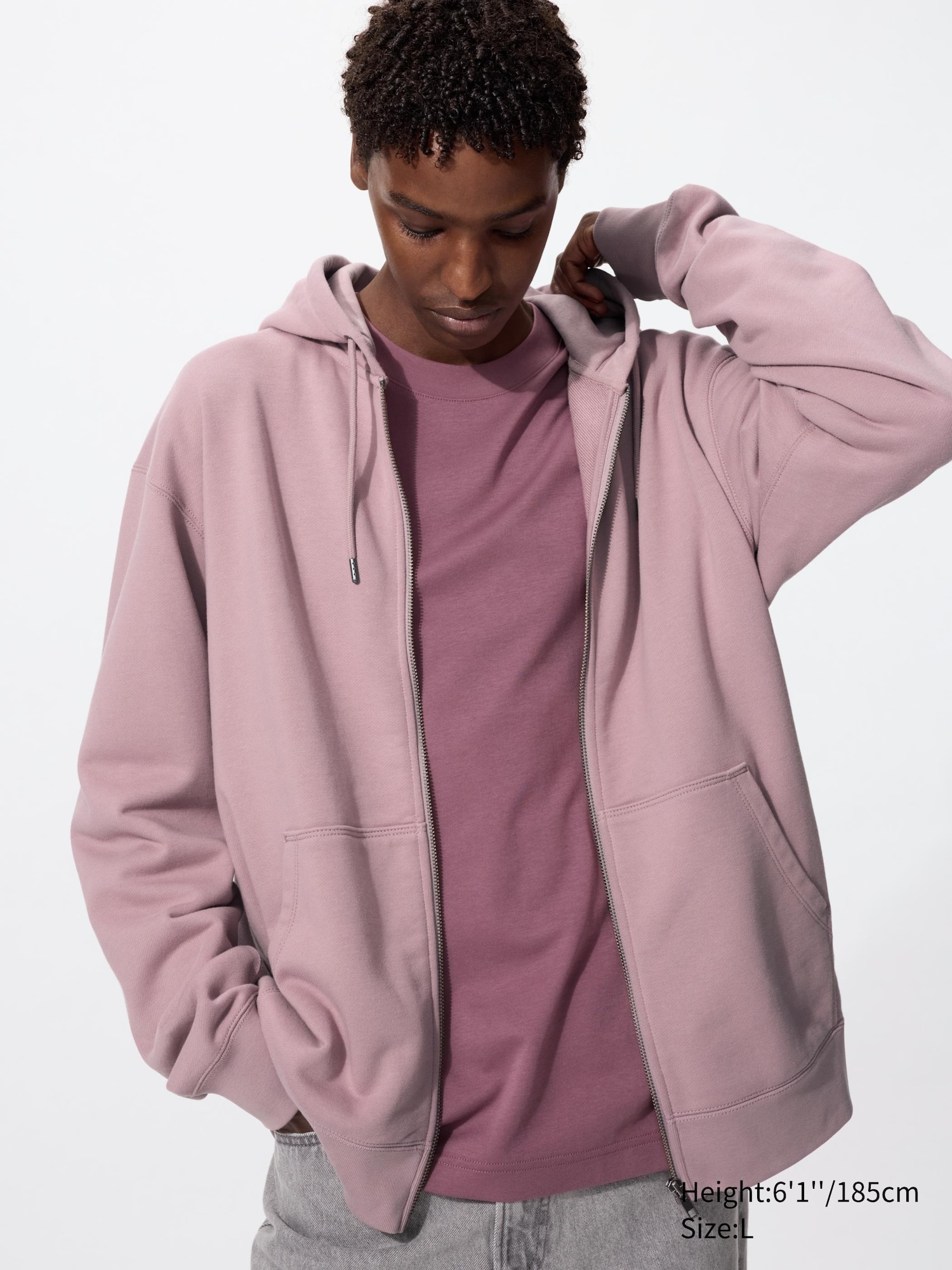 トップス 00 old uniqlo zipup Hoodie shocking pink Uniqlo Hoodie Womens XS Pink Full Zip Polyester Fur Lined