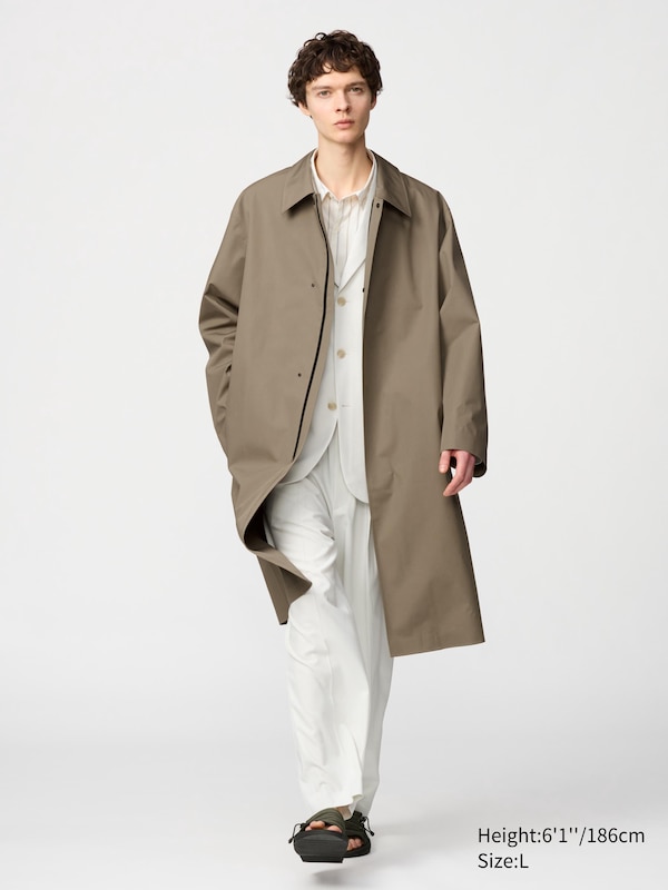 BLOCKTECH Single Breasted Coat