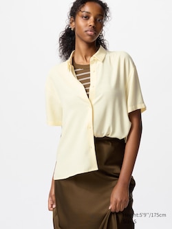 Rayon Blouse | Short Sleeve