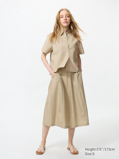Cotton Short Length Shirt (Short Sleeve)