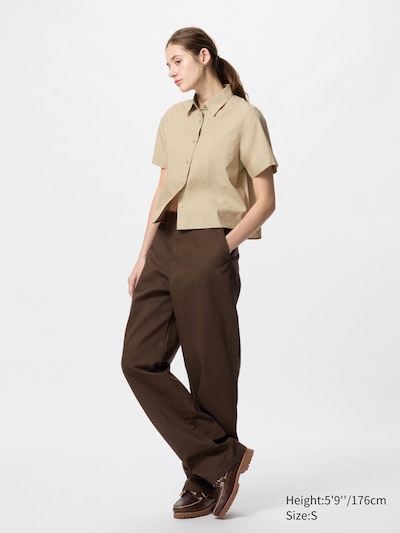 Cotton Short Length Shirt (Short Sleeve)
