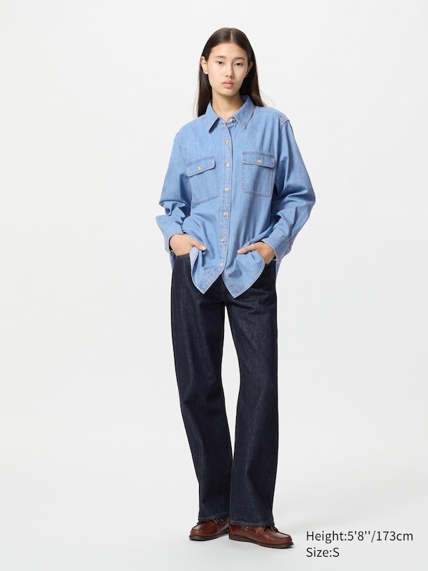 Denim Oversized Shirt