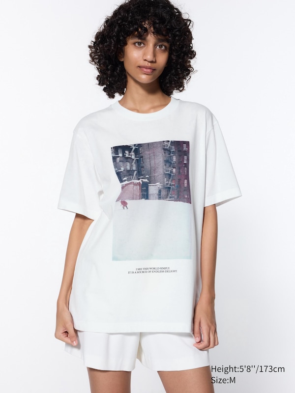 PEACE FOR ALL Short-Sleeve Graphic T-Shirt (Saul Leiter) | UNIQLO US