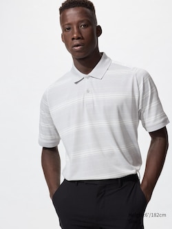 DRY-EX Polo Shirt | Adam Scott | Striped