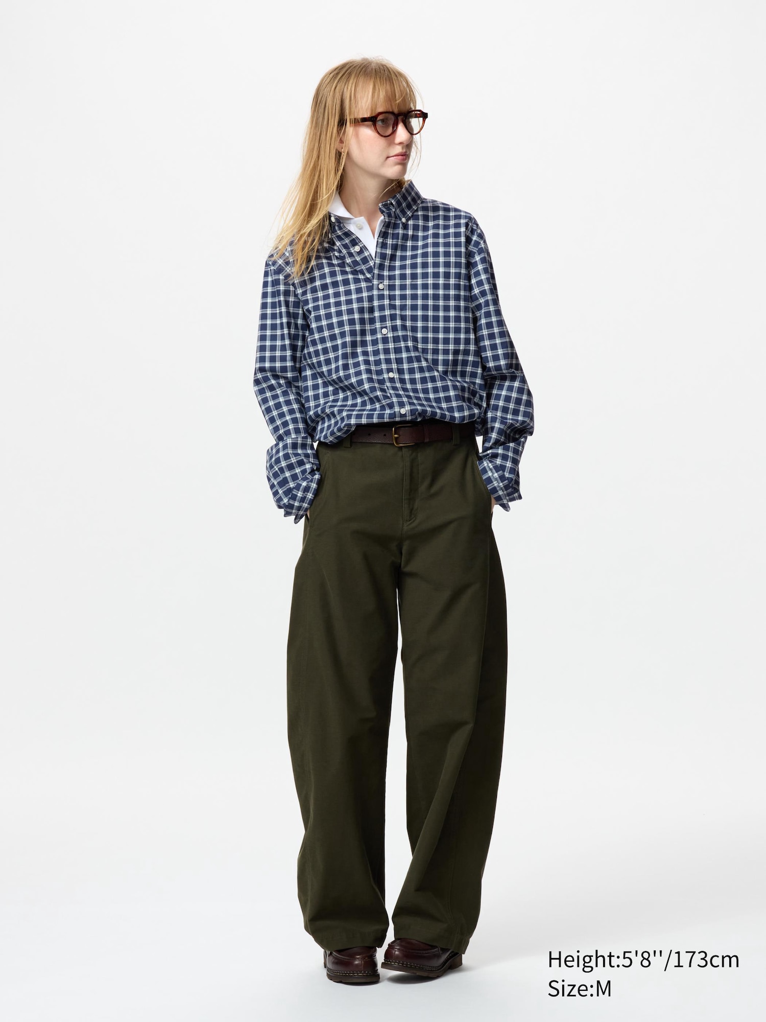 w | New Arrival!!! W004 「broadcloth trad check shirt