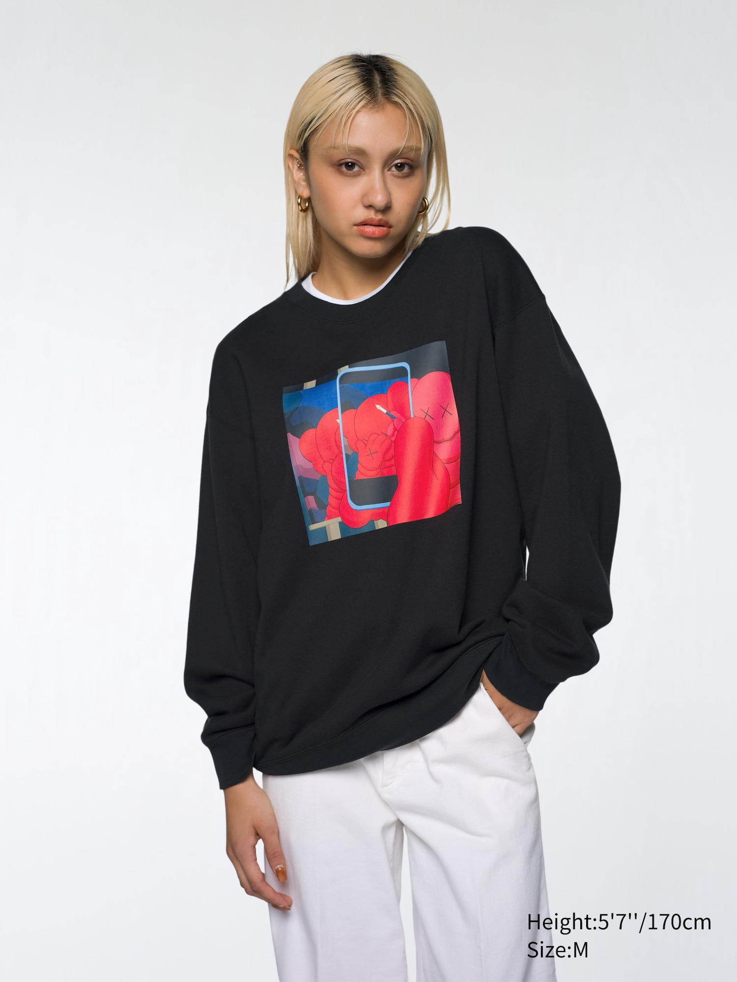 KAWS + Warhol Graphic Sweatshirt