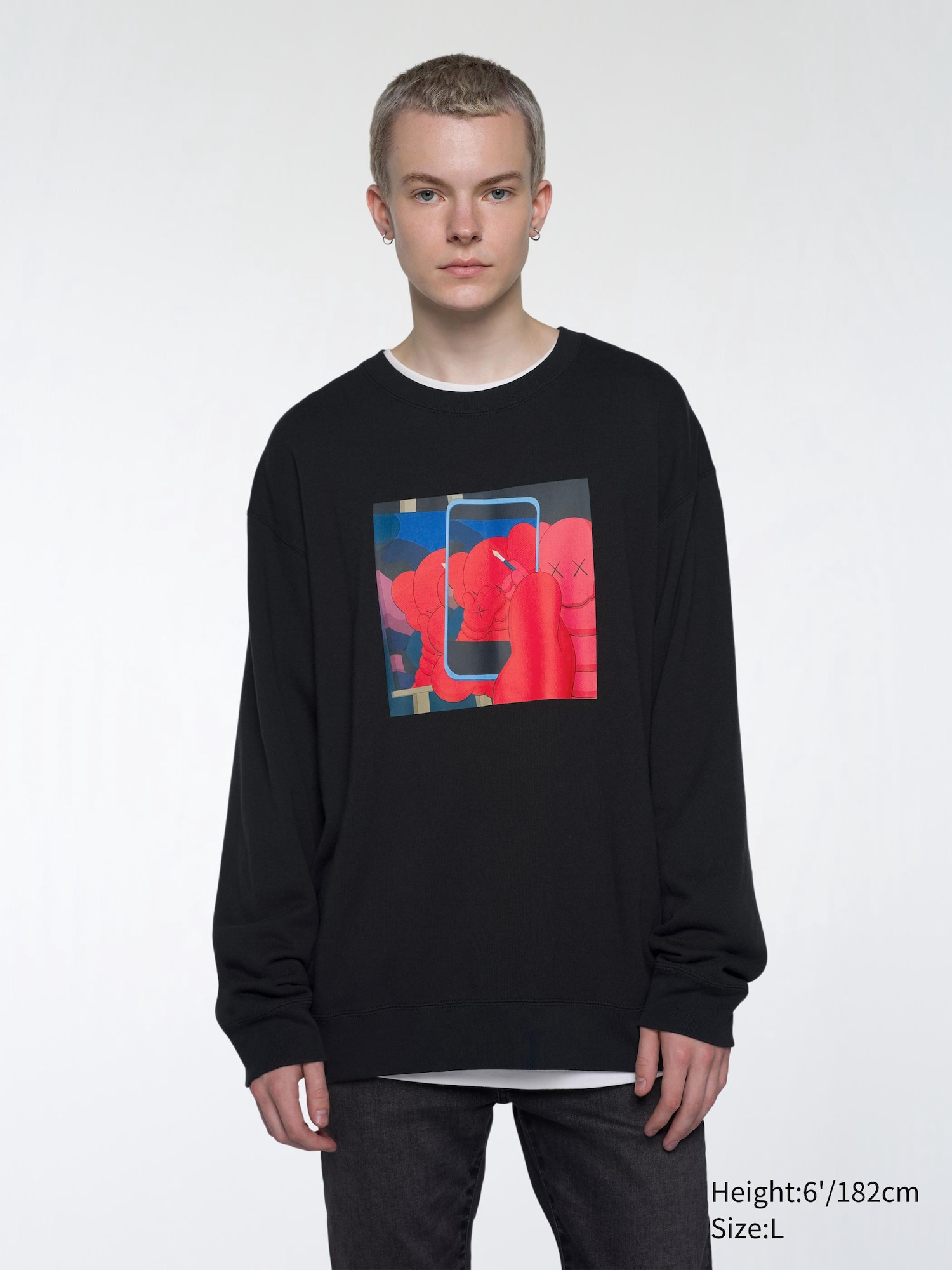 KAWS + Warhol Graphic Sweatshirt