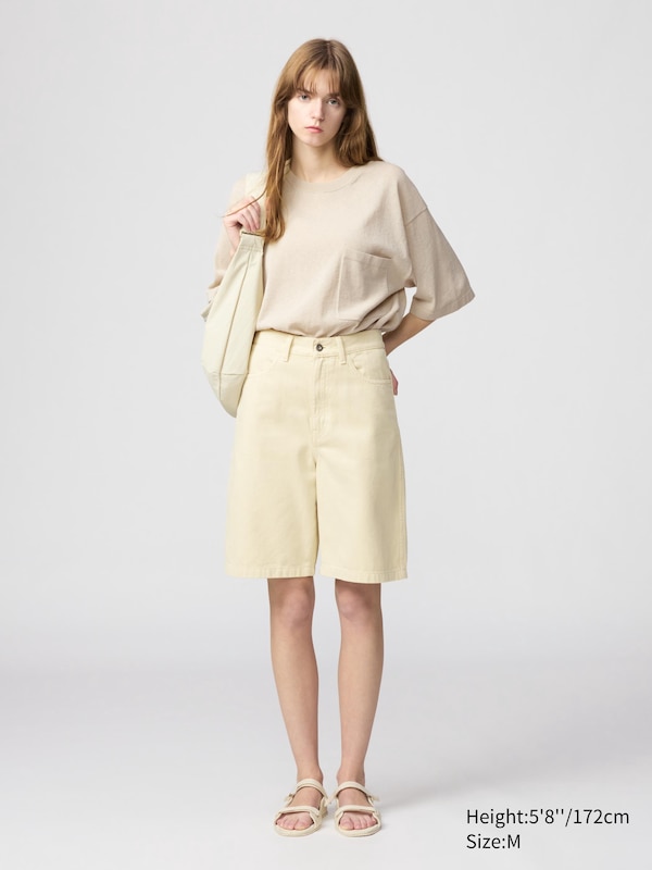 Crew Neck Sweater | Short Sleeve
