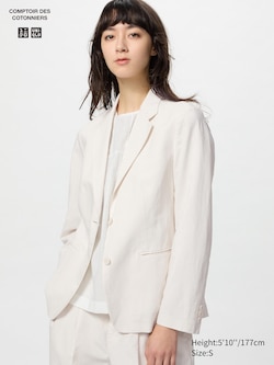 Linen Blend Jacket