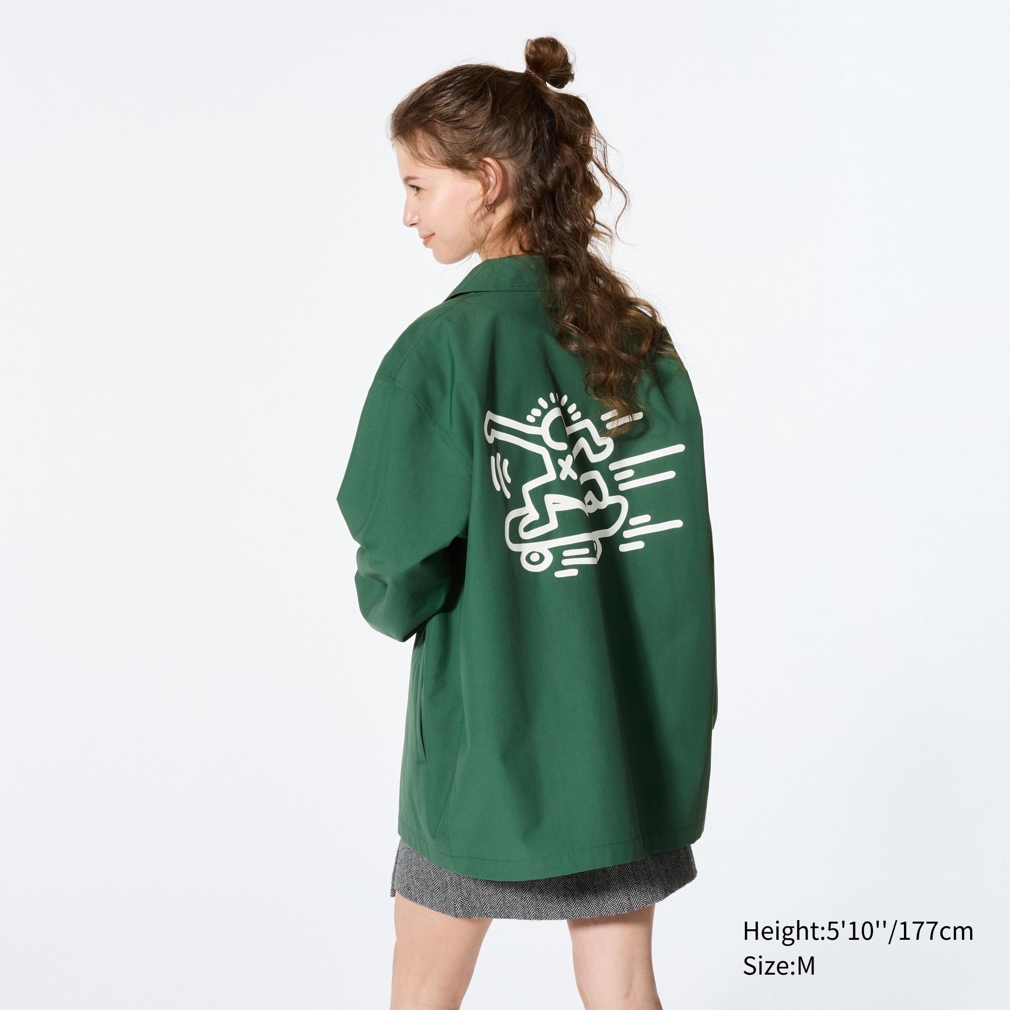 Graphic Coach Jacket | Keith Haring