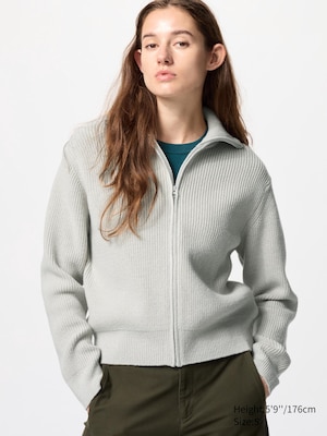 Full-Zip Cardigan