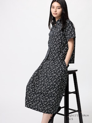 Cotton Cocoon Skirt | Printed