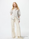 Drapey Wide Flare Jeans