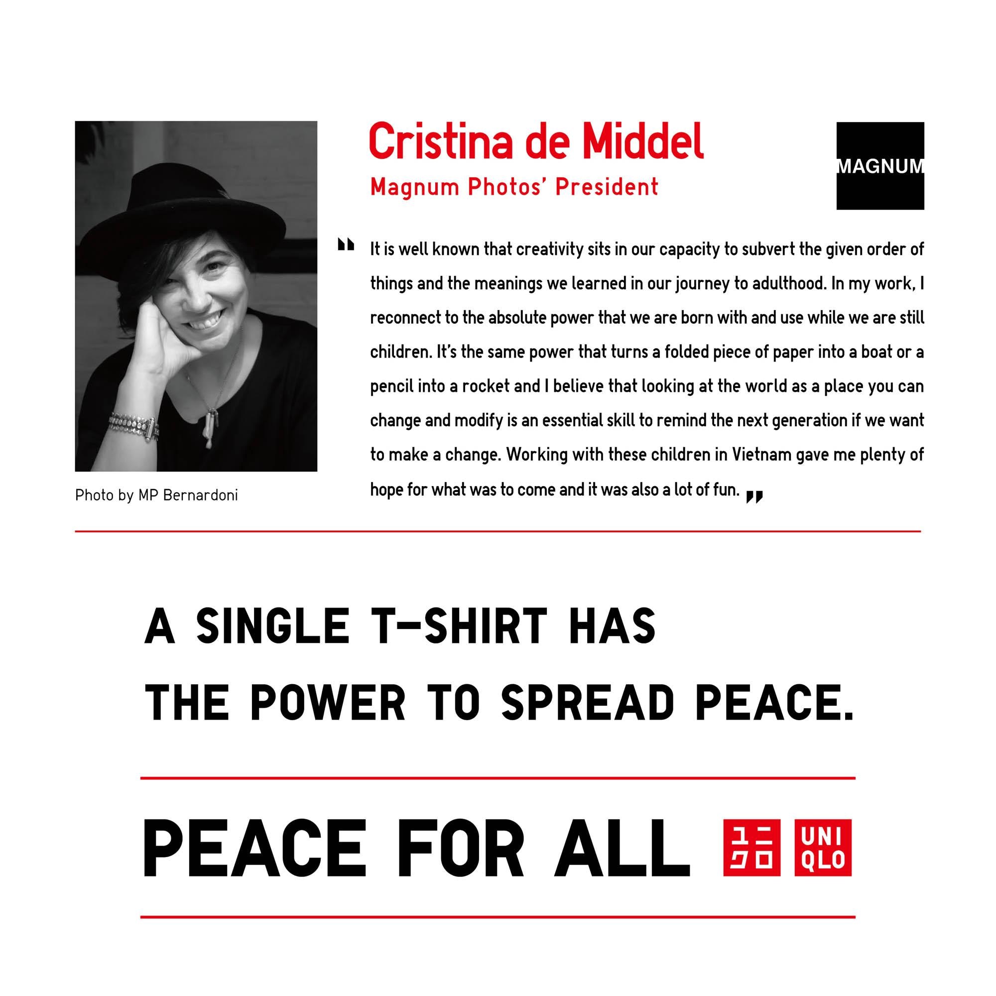 CRISTINA DE MIDDEL / Magnum Photos’ President