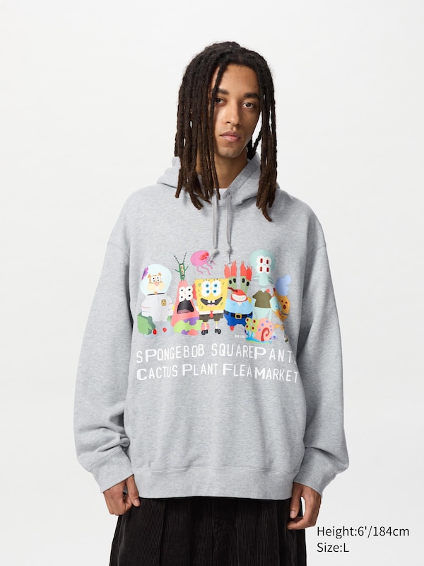 SpongeBob SquarePants Cactus Plant Flea Market Sweat Hoodie