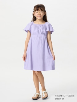 Flare Sleeve Dress