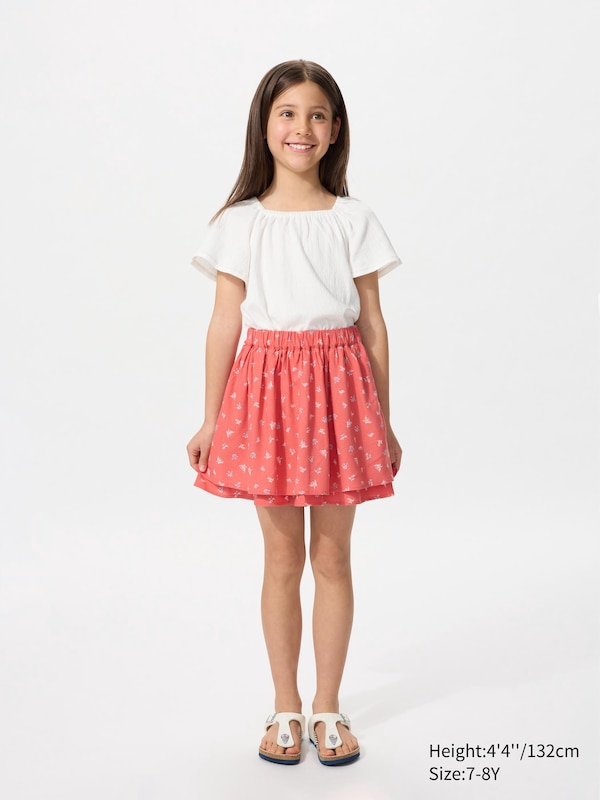 Printed Mini Skort