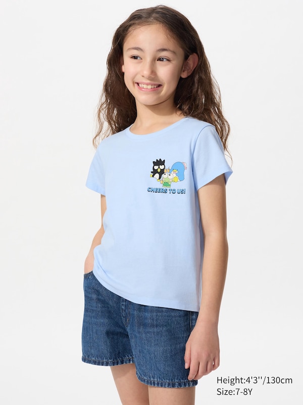 Sanrio characters Cropped UT Graphic T-Shirt