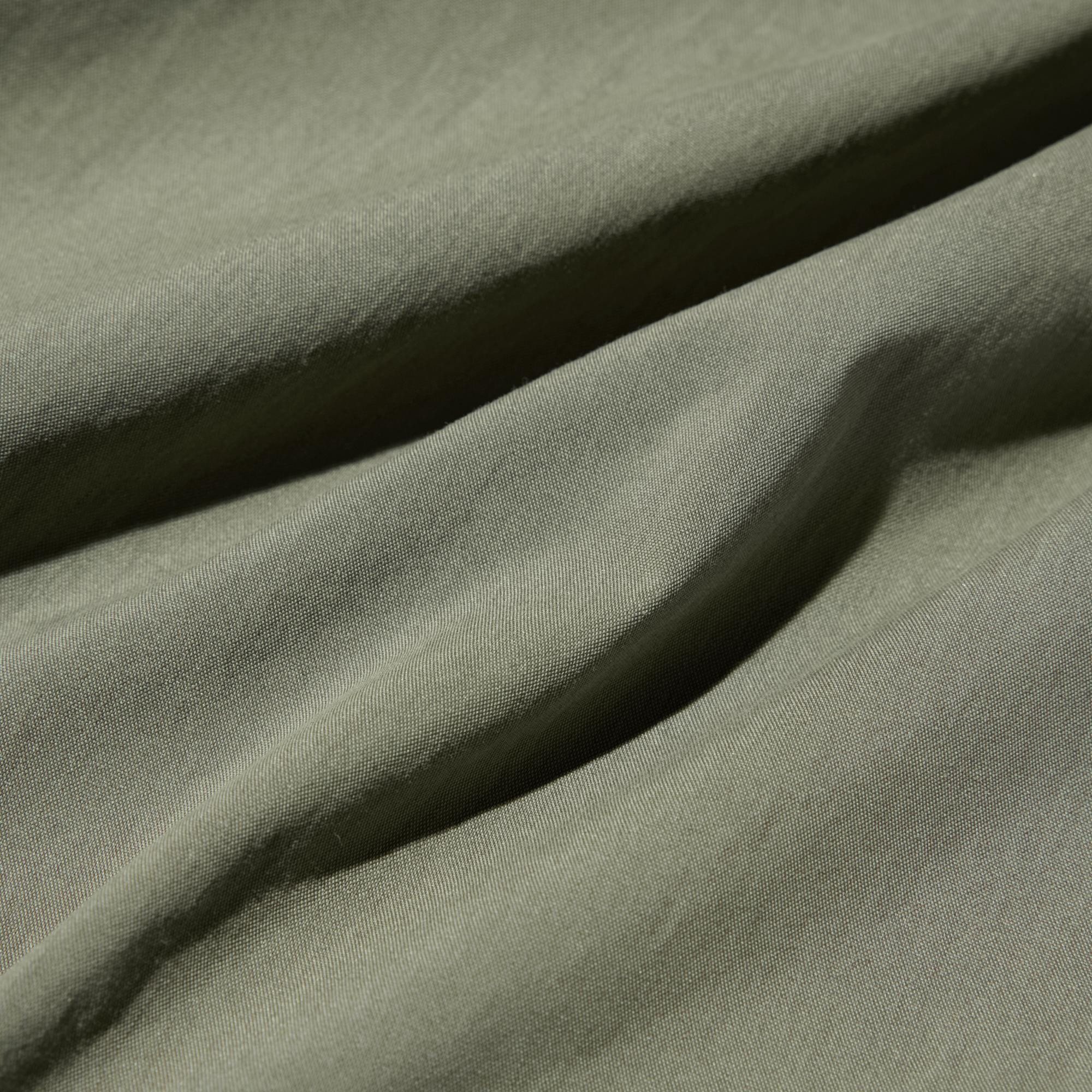 Lightweight cotton-nylon fabric.