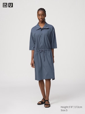 Cotton Shirt Dress | Sleeveless