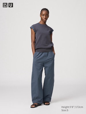 Jersey Gathered Pants