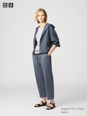 Jersey Gathered Pants