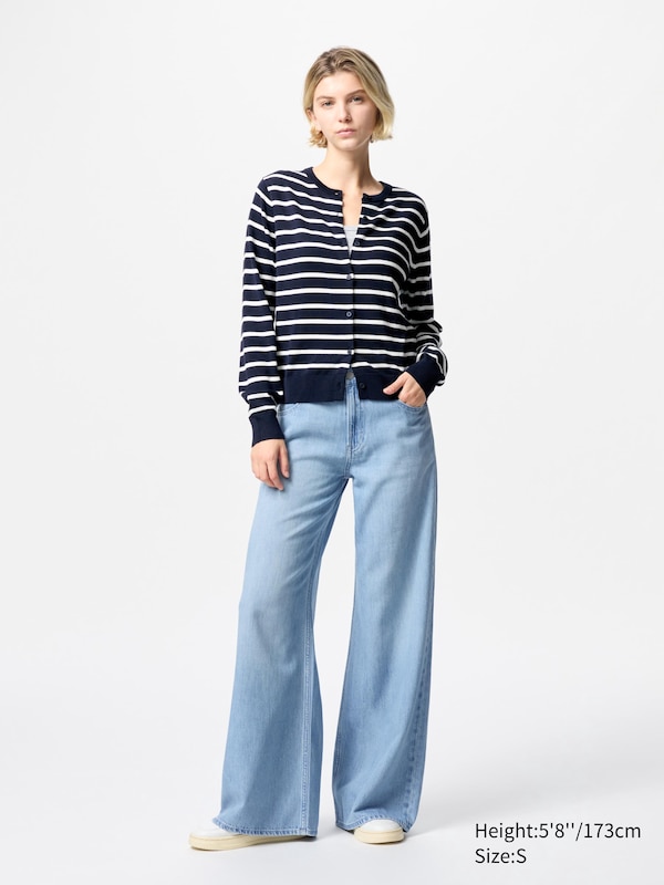 UV Protection Cardigan | Striped