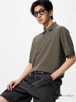 Washable Knitted Polo Sweater | Short Sleeve