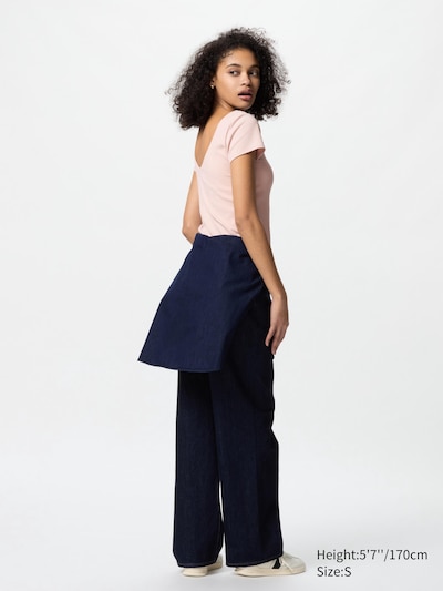 AIRism Cotton Low Back Bra T-Shirt