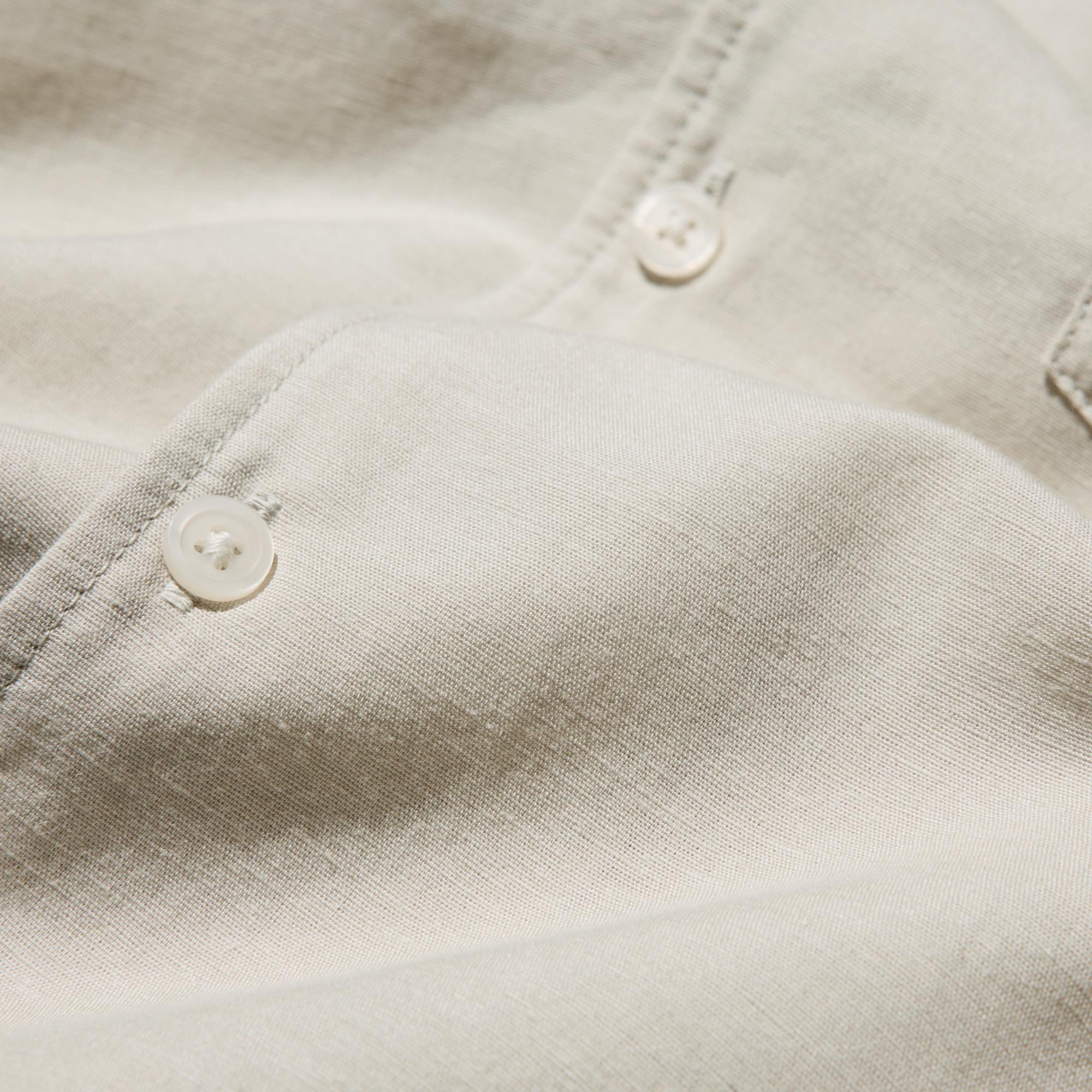 The softness of cotton plus the cool feel of linen.