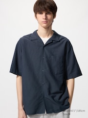 Cotton Linen Shirt | Short Sleeve