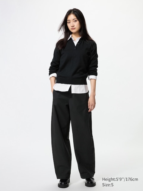 Uniqlo Jersey Barrel Pants | Tall