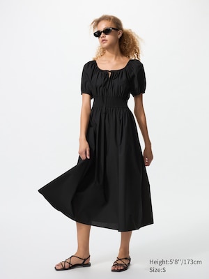 Volume Sleeve Dress