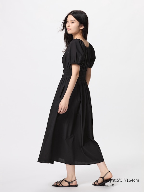 Volume Sleeve Dress
