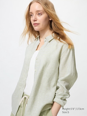 Premium Linen Shirt | Gingham