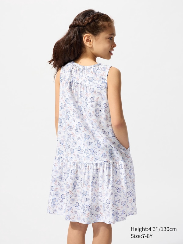 Printed Tiered Dress