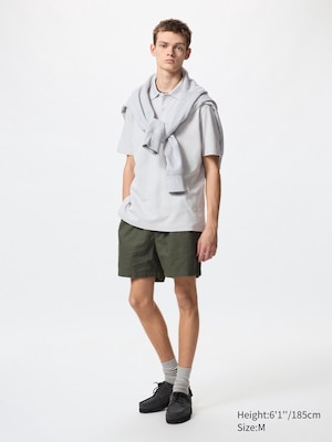 Linen Blend Easy Shorts | 5"