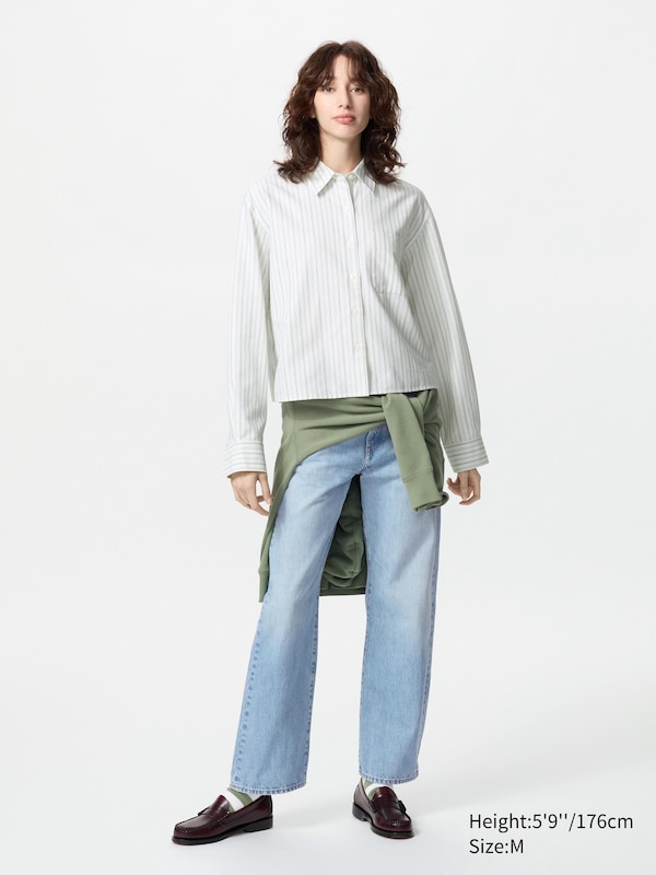 Oxford Boxy Shirt | Striped