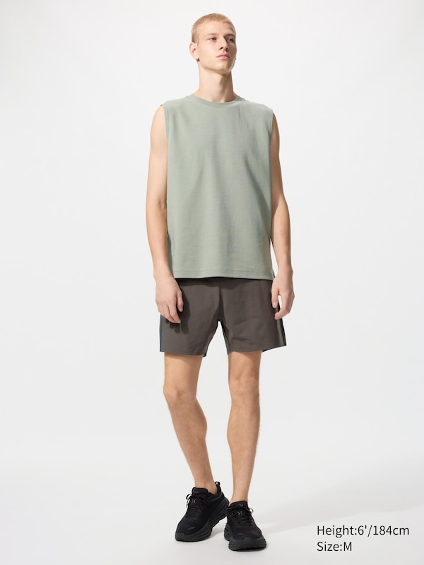 Uniqlo Ultra Stretch Active Shorts 5" Brown Medium 10