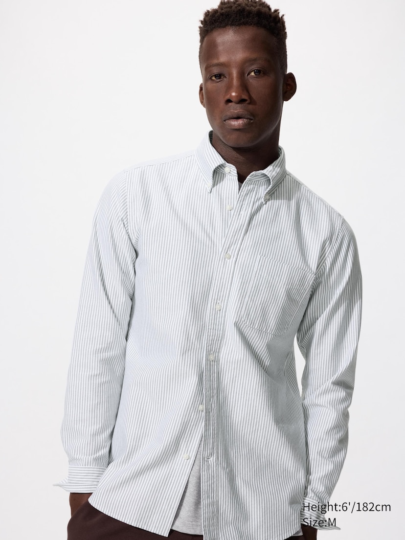 Oxford Slim Shirt | Striped_58