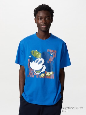 Disney's Mickey Faces UT Graphic T-Shirt