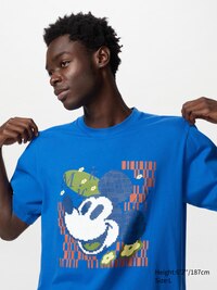 Disney's Mickey Faces UT Graphic T-Shirt
