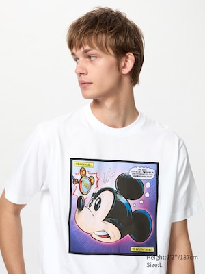 Disney's Mickey Faces UT Graphic T-Shirt
