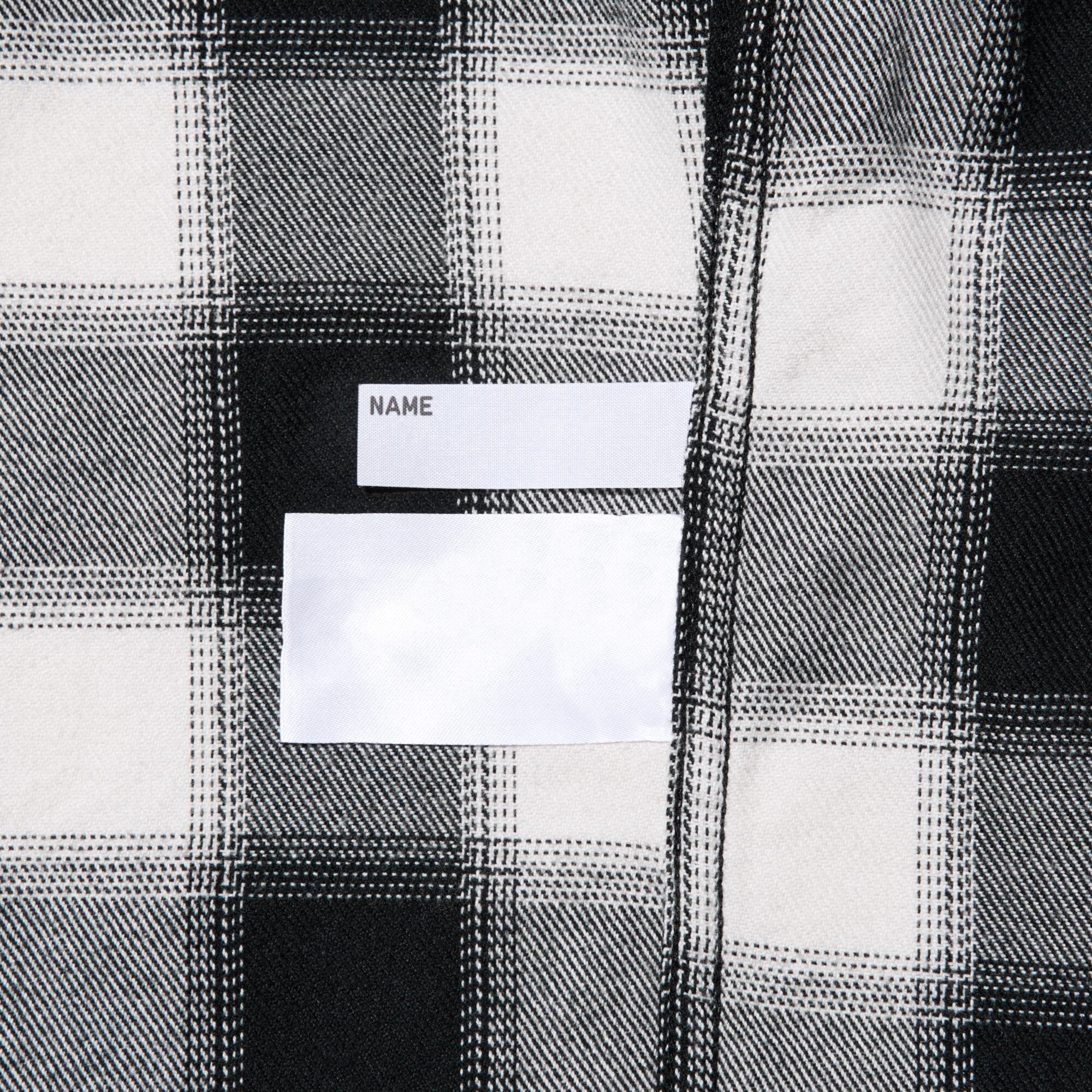Name label on the inside.