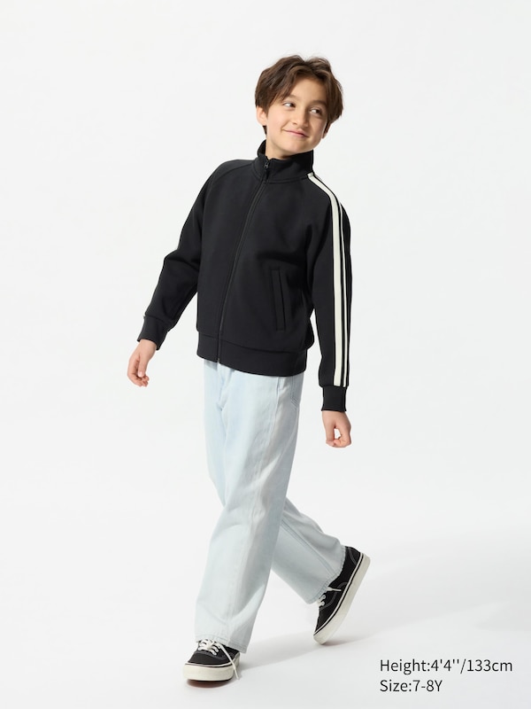 DRY Sweat Full-Zip Jacket | Striped