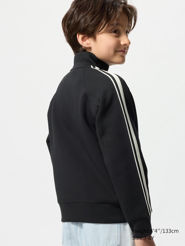 DRY Sweat Full-Zip Jacket | Striped
