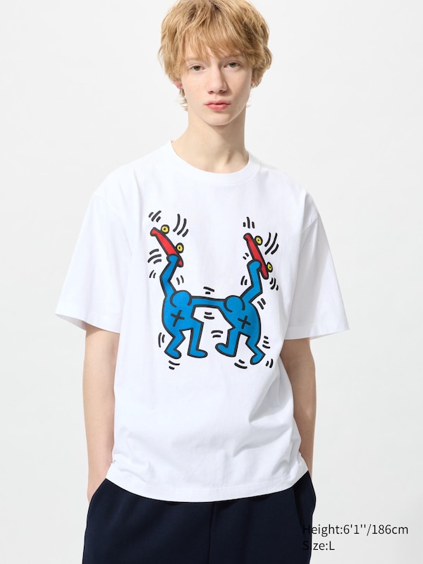 NY POP ART UT Graphic T-Shirt | Keith Haring