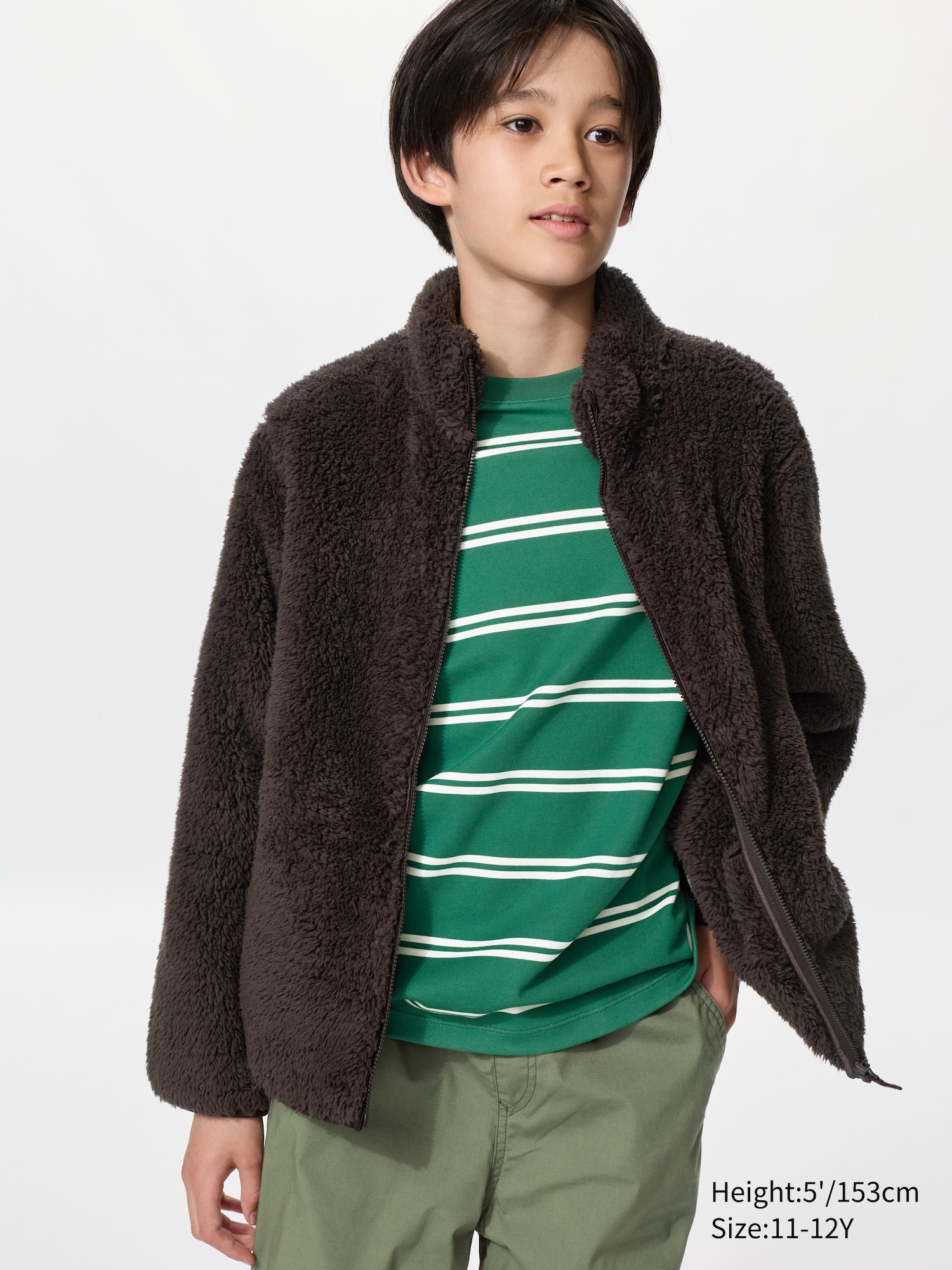 Fluffy Yarn Fleece Full-Zip Jacket - thumbnail 8