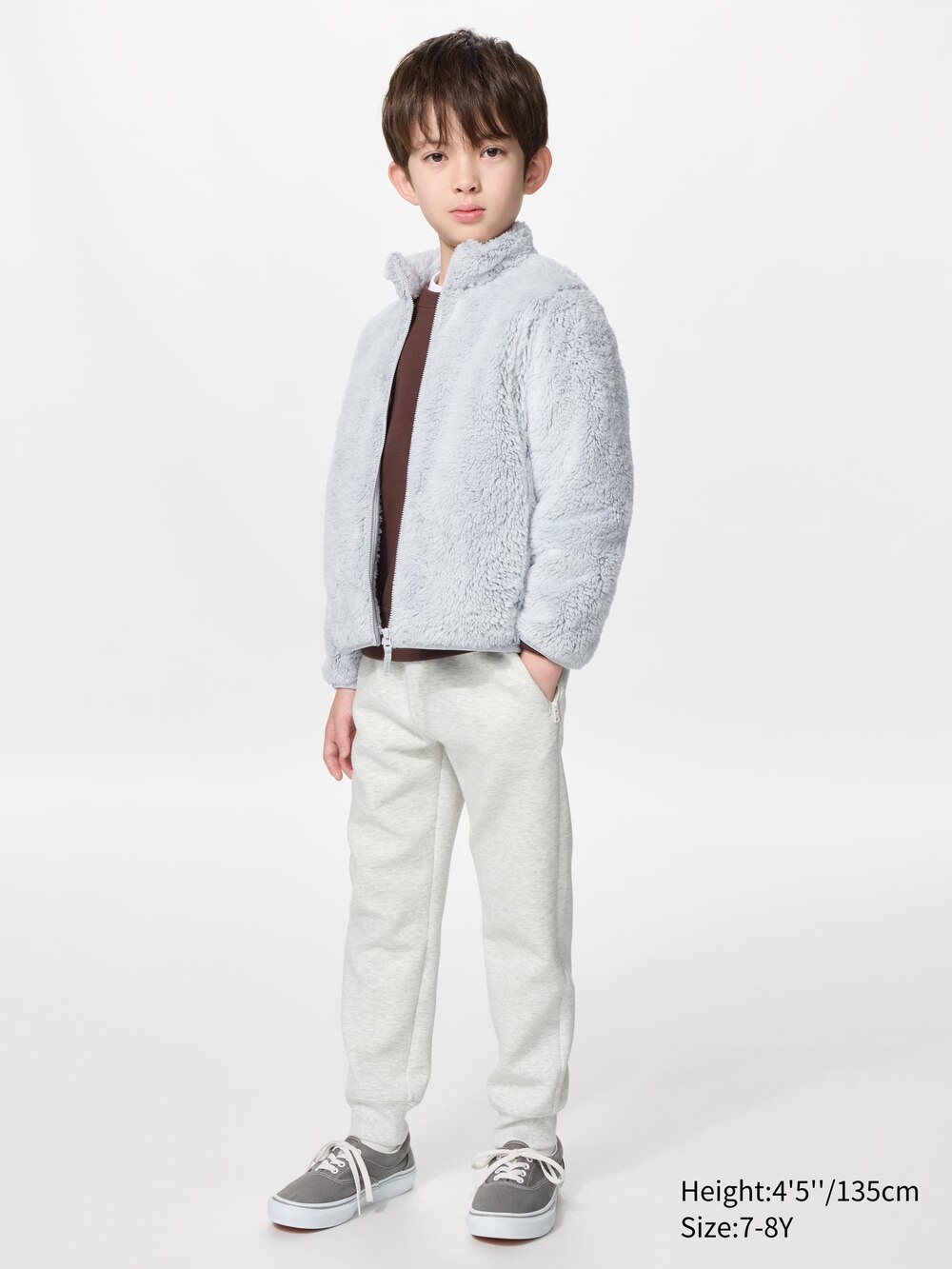 Uniqlo Fluffy Yarn Fleece Full-Zip Jacket — фото 2