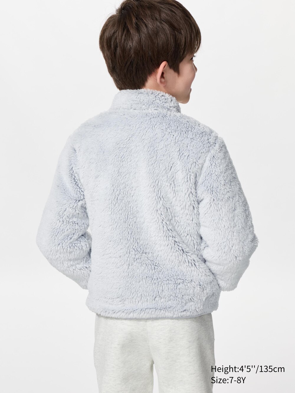 Uniqlo Fluffy Yarn Fleece Full-Zip Jacket — фото 3